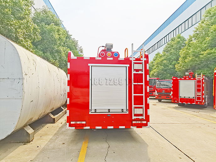 东风4吨水罐消防车经济适用型