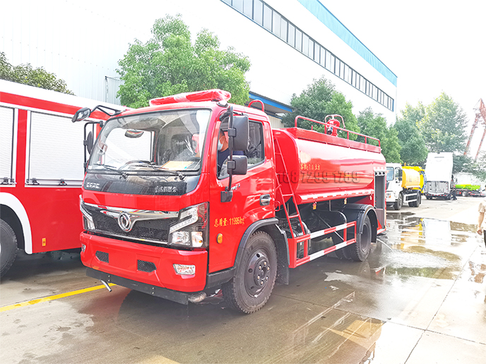 7吨东风单排消防洒水车 消防水车厂家