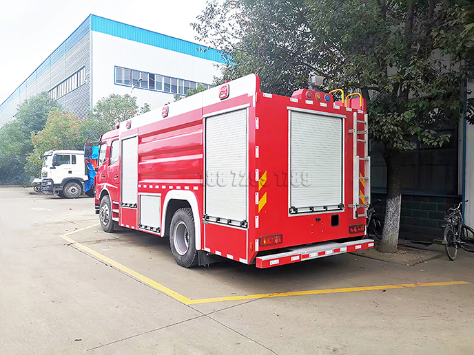 国六 东风8吨水罐消防车价格多少