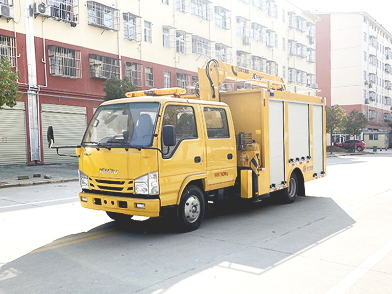 五十铃带吊1000方排水车（便携）